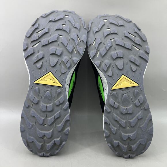 Nike Pegasus Trail 3 Trail Running Shoes Men Size 11 Black Green Comfort Sneaker - Picture 7 of 10